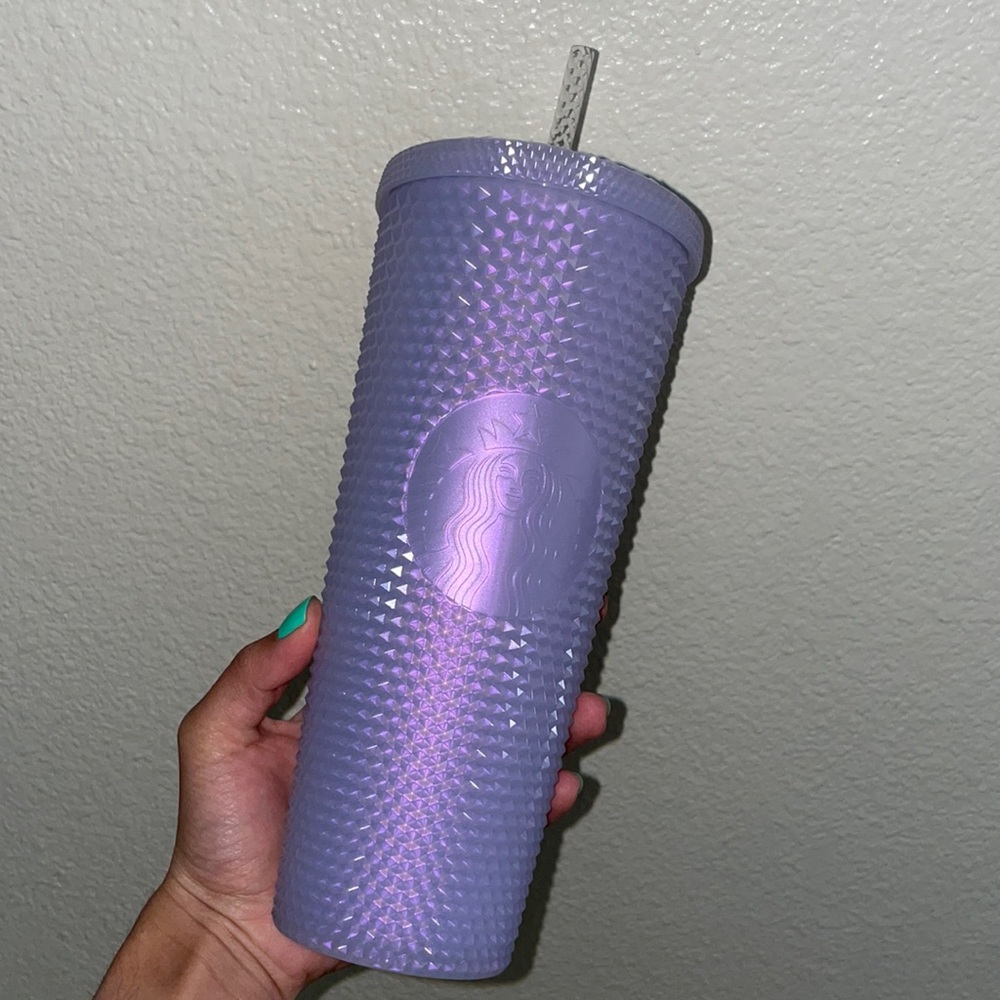 Starbucks White Iridescent Venti Cup